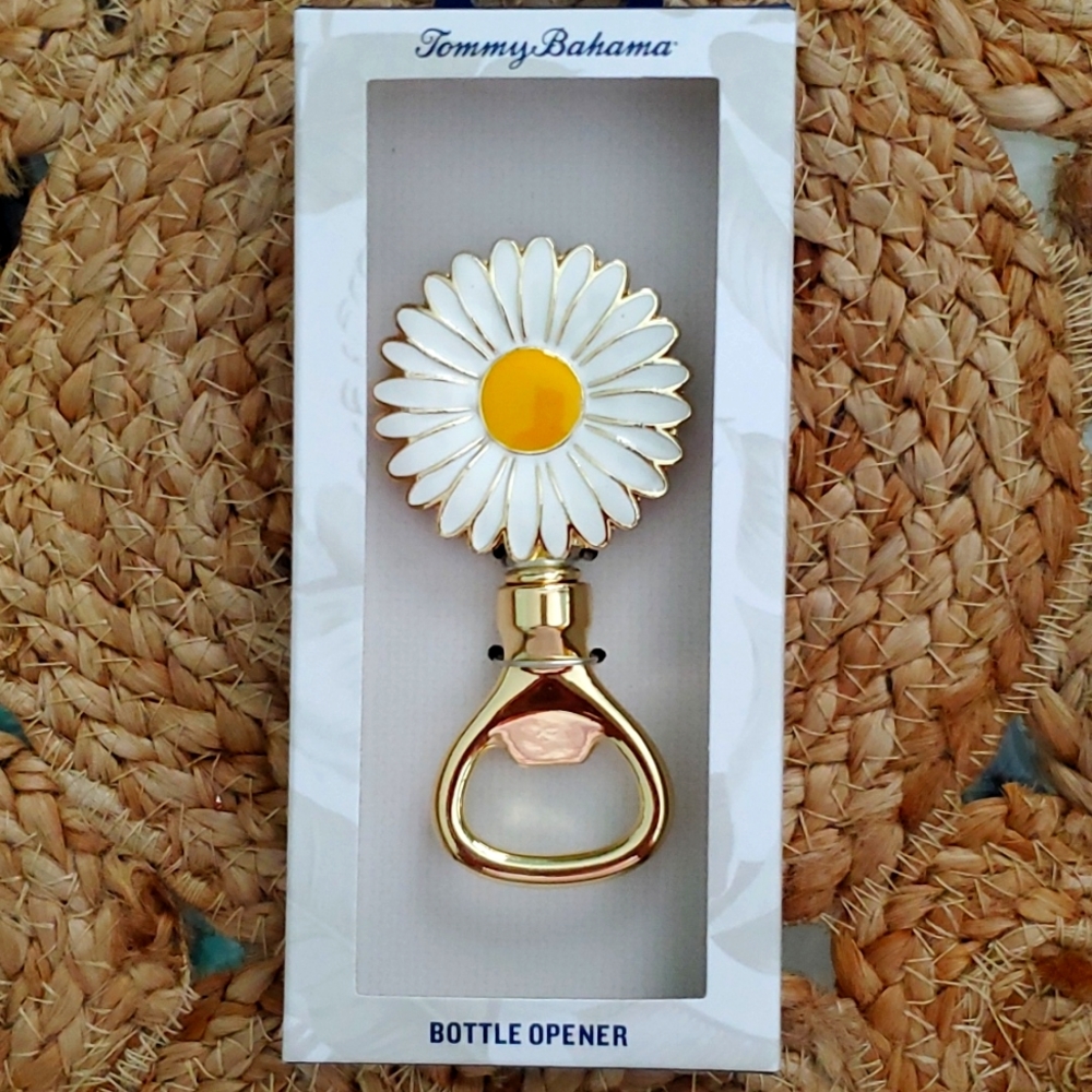 Tommy Bahama Daisy Bottle Opener New in Box